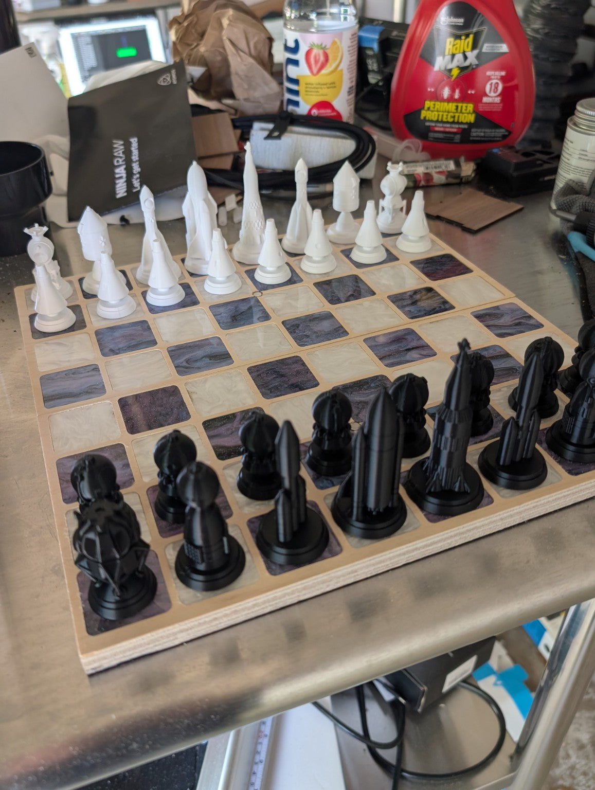 Prototype - Galaxy Chess Set