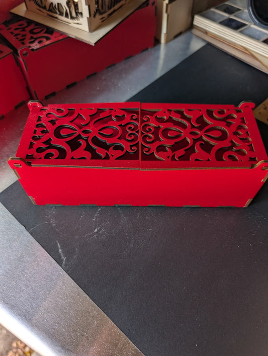 Prototype — Decorative Red Storage Box